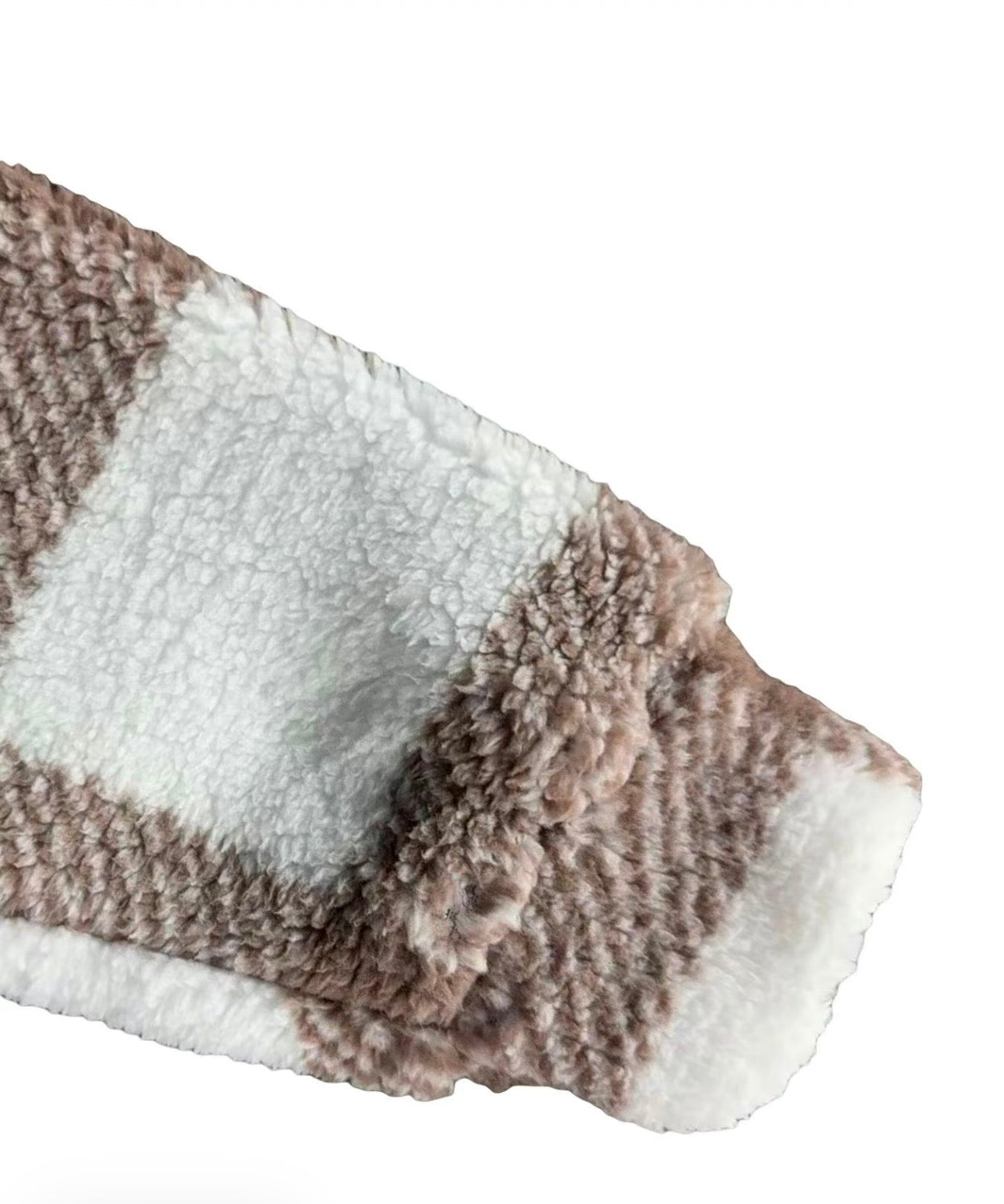 Woman’s plaid fleece